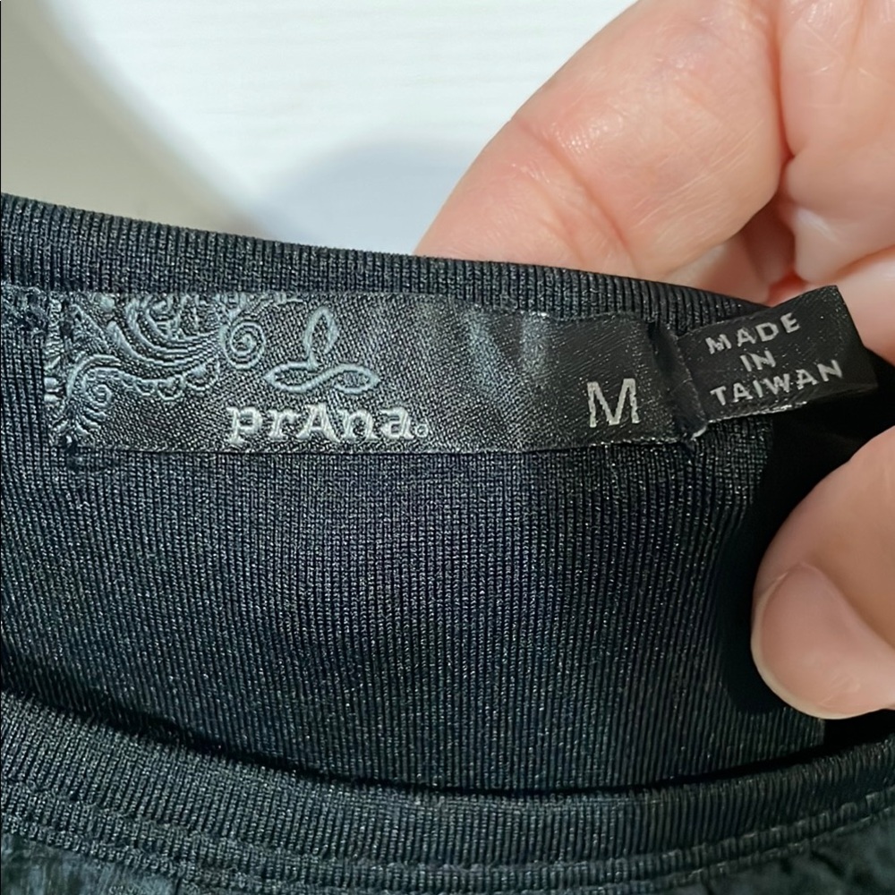 Prana Black Sleeveless Mini Dress - Picture 2 of 3